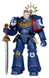 (Pre-order) Warhammer 40,000 Total War Action Figure 3rd Company Lieutenant (Ultramarines) 18 cm