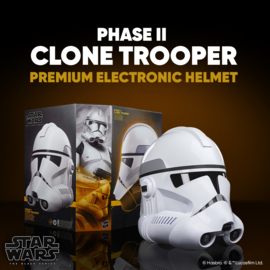 Star Wars The Black Series Premium Electronic Helmet Phase II Clone Trooper