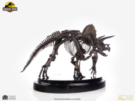(Pre-order) Jurassic Park Statue 1/24 Triceratops Fossil Skeleton Bronze 35 cm