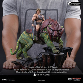 (Pre-order) Masters of the Universe Art Scale Statue 1/10 He-Man and Battle Cat 33 cm