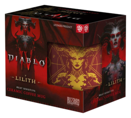 (Pre-order) Diablo IV Heat Change Mug Lilith's Blood