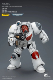 (Pre-order) Warhammer 40,000 Action Figure White Scars Terminator 2 with Power Fist and Storm Bolter 14 cm
