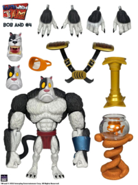 (Pre-order) Earthworm Jim Action Figure Wave 1: Bob the Killer Goldfish & #4 15 cm