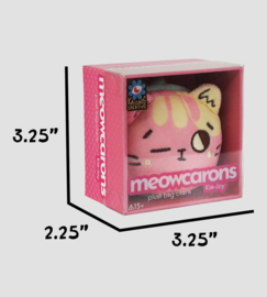 (Pre-order) Meowcaron Plush Bag Charm Wink 7 cm