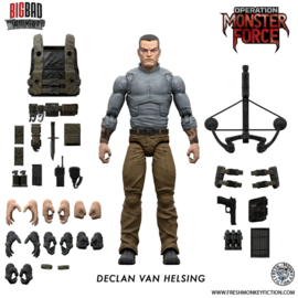 PRE-ORDER Operation: Monster Force Action Figure 1/12 Declan Van Helsing 15 cm