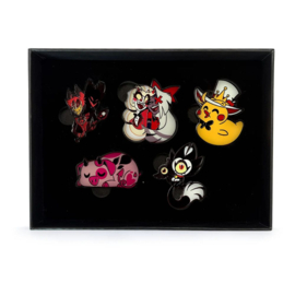 (Pre-order) Hazbin Hotel Enamel Pins Set 5 cm (6)