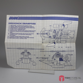 G.I. Joe Dreadnok Swampfire Instructions