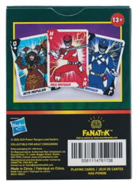 (Pre-order) Power Rangers Playing Cards Display (12)