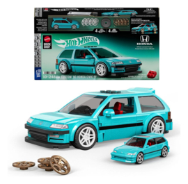 (Pre-order) Hot Wheels Speed Series Mattel Brick Shop Building Set 1/32 Custom â90 Honda Civic EF