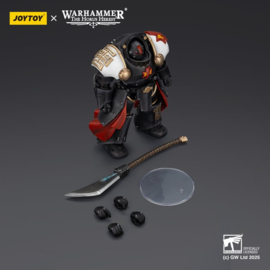 (Pre-order) Warhammer The Horus Heresy Action Figure White Scars Ebon Keshig Terminator 2 with Power Glaive 13 cm
