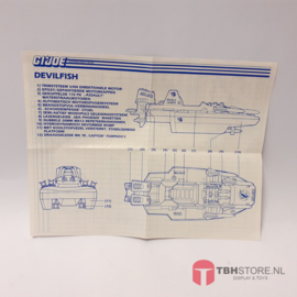 G.I. Joe Devilfish Instrukties (Nederlands)