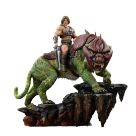 (Pre-order) Masters of the Universe Art Scale Statue 1/10 He-Man and Battle Cat 33 cm