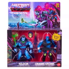 MOTU Masters of the Universe Origins Keldor and Kronis Rise of Evil