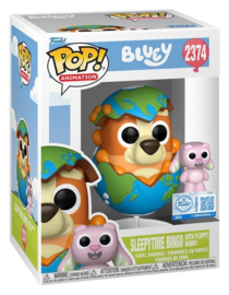 (Pre-order) Bluey POP! & Buddy Vinyl Figure Sleepytime Bingo with Floppy Bunny 9 cm