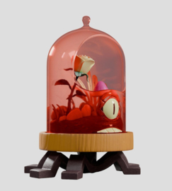 (Pre-order) Terrorium PVC Figure Crab Cloche (Glow in the Dark) 16 cm