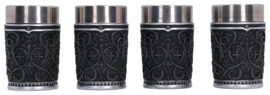 (Pre-order) Ozzy Osbourne Shot Glass Set Prince of Darkness 9 cm