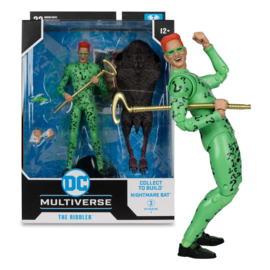 PRE-ORDER DC Build A Megafig Action Figure Batman Forever The Riddler (Gold Label)