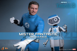 (Pre-order) The Fantastic Four: First Steps Movie Masterpiece Action Figure 2-Pack 1/6 Mister Fantastic & H.E.R.B.I.E. 30 cm