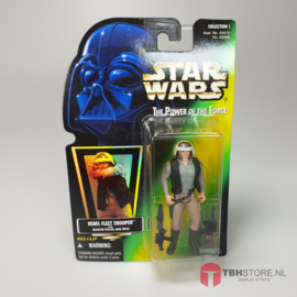 Star Wars POTF2 Green Rebel Fleet Trooper (Hologram)