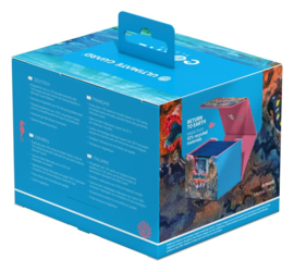 (Pre-order) Ultimate Guard Sidewinder 100+ Xenoskin "Coral Places" - Seablue Hush