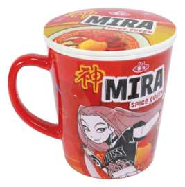(Pre-order) Kpop Demon Hunters Mug with lid Huntr/x Ramen