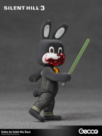 Silent Hill 3 Mini Action Figure Robbie the Rabbit Mini Black Version 10 cm  