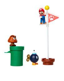 PRE-ORDER World of Nintendo Super Mario Diorama Set Acorn Plains