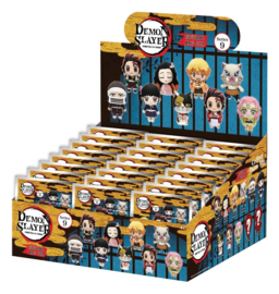 (Pre-order) Demon Slayer: Kimetsu no Yaiba 3D PVC Bag Clips Series 9 Blind Bag Display (24)
