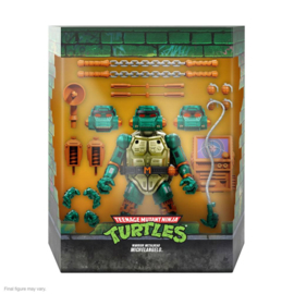 PRE-ORDER Teenage Mutant Ninja Turtles Ultimates Action Figure Warrior Metalhead Michelangelo