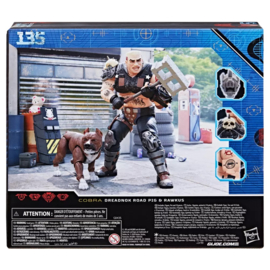 PRE-ORDER G.I. Joe Classified Series Dreadnok Road Pig and Rawkus Pet Dog Pit Bull