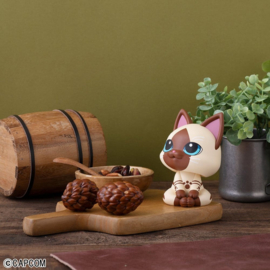 (Pre-order) Monster Hunter Look Up PVC Figure Airou 11 cm (with gift)