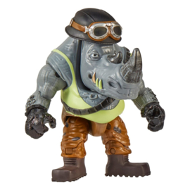 (Pre-order) Teenage Mutant Ninja Turtles Action Figure with Vehicle Rocksteady & Chopper 12 cm 