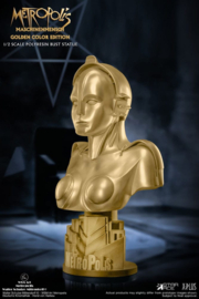 PRE-ORDER Metropolis Bust 1/2 Maria Maschinenmensch Metallic Gold Color Edition 50 cm