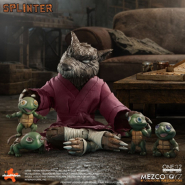(Pre-order) Teenage Mutant Ninja Turtles One:12 Collective Action Figure 1/12 Splinter 17 cm