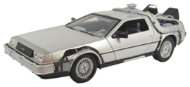 (Pre-order) Back to the Future II Diecast Model 1/24 Â´81 DeLorean LK Coupe Fly Wheel 18 cm