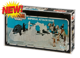 CUSTOM-ORDER Star Wars Kenner/Palitoy ESB Imperial Attack Base Acrylic Display Case
