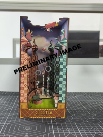 (Pre-order) Harry Potter Tiny Adventures Book Nook Mini Diorama Quidditch Pitch 23 cm