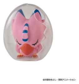 (Pre-order) Digimon Adventure Mega Egg Figure Mini Figures Good Night Digicolle! 8 cm Blind Box Display (8)