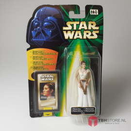 Star Wars POTF2 Green Princess Leia with FlashBack Photo