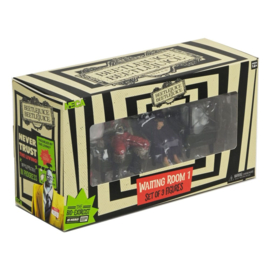 PRE-ORDER Beetlejuice Beetlejuice Figure 3-Pack Waiting Room 1 10 cm