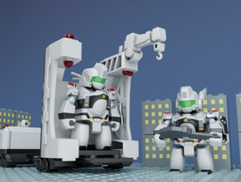 (Pre-order) Mobile Police Patlabor Brickroid Type 99 Special Labor Carrier 11 cm