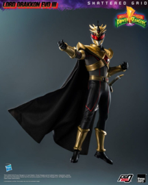 (Pre-order) Mighty Morphin Power Rangers Shattered Grid  FigZero Action Figure 1/6 Lord Drakkon Evo III 30 cm