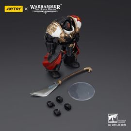 (Pre-order) Warhammer The Horus Heresy Action Figure White Scars Ebon Keshig Terminator 1 with Power Glaive 13 cm