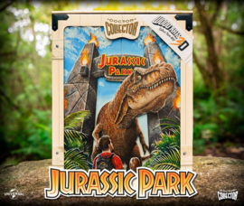 (Pre-order) Jurassic Park WoodArts 3D Wooden Wall Art Rex Attack 30 x 40 cm
