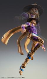 (Pre-order) JoJo's Bizarre Adventure Part 7: Steel Ball Run Super Action Action Figure Chozokado Gyro Zeppeli Ver.1.5 16 cm 