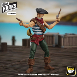 (Pre-order) Hero H.A.C.K.S. Core Action Figure 1/18 Heroes and Villains Wave 1 Daniel Wright: Pirate Quartermaster