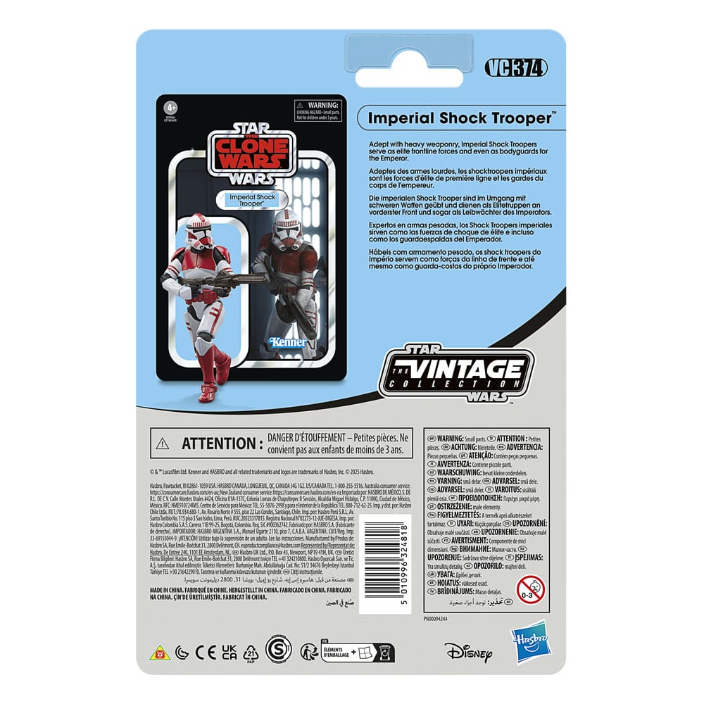 (Pre-order) Star Wars: The Clone Wars Vintage Collection Action Figure Imperial Shock Trooper 10 cm