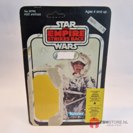 Vintage Star Wars Cardback Han Solo Hoth Yellow Clipper Wrap