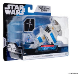 (Pre-order) Star Wars Medium Vehicle & Figure set New Republic B-wing & B-Wing Pilot