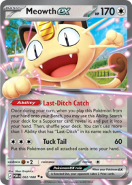 Pokémon TCG - Meowth ex - Perfect Order - 062/088